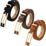 Cinto Feminino Preto em Couro Legítimo Premium Extra Fino ZERASTOCK Prime Harley para look elegante e sofisticado - Imagem 7