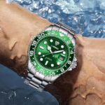 Relógio Masculino Militar em Aço Inoxidável, resistente à água 30M, com calendário e estilo versátil para esporte, casual e negócios. - Imagem 7