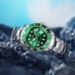 Relógio Masculino Militar em Aço Inoxidável, resistente à água 30M, com calendário e estilo versátil para esporte, casual e negócios. - Imagem 8