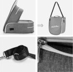 Moisés de Viagem para Bebés: berço portátil leve, dobrável e fácil de transportar para viagens e sestas seguras - Imagem 7