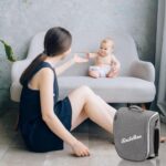 Moisés de Viagem para Bebés: berço portátil leve, dobrável e fácil de transportar para viagens e sestas seguras - Imagem 8