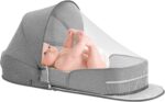 Moisés de Viagem para Bebés: berço portátil leve, dobrável e fácil de transportar para viagens e sestas seguras - Imagem 9