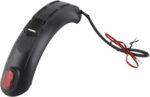 Para-Lama Traseiro SUNGOOYUE 8 Pol. com Luz, proteção contra lama e instalação fácil para scooter elétrica - Imagem 6