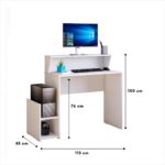 Mesa Gamer Mega Chicó 115cm: setup completo, CPU, nichos e tampo elevado para mais organização. - Imagem 3