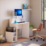 Mesa Gamer Mega Chicó 115cm: setup completo, CPU, nichos e tampo elevado para mais organização. - Imagem 4
