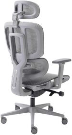 Cadeira de Escritório Sophy Ergonomica Premium com encosto bipartido, braços 6D e conforto ideal para longas jornadas. - Imagem 5