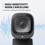 Anker PowerConf C200 2K: webcam com privacidade, áudio AI e imagem nítida para reuniões profissionais - Imagem 6