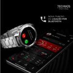 Smartwatch Technos Connect Sports Call Dourado com chamada telefônica para mais praticidade no dia a dia - Imagem 6