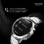 Smartwatch Technos Connect Sports Call Dourado com chamada telefônica para mais praticidade no dia a dia - Imagem 9