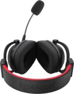 Headset Gamer Redragon Flamengo Vulture FL530: som potente, conforto respirável e microfone removível para jogar com mais desempenho. - Imagem 5