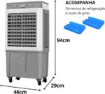 CLIMATIZADOR DE AR 40 LITROS 127V - Imagem 6