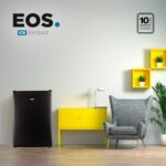 Frigobar EOS 71 Litros Ice Compact Preto EFB81P 110V com gela rápido, espaço interno otimizado e eficiência energética A. - Imagem 6
