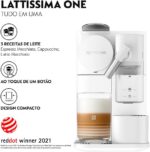 Cafeteira Espresso Nespresso Lattissima One Branca 110V com leite em um toque para cappuccino e latte macchiato práticos. - Imagem 10