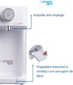 PURIFICADOR GIOM PA12 B/B NT: água natural com redução de cloro e design compacto para mais saúde em qualquer ambiente - Imagem 6