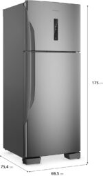 Geladeira Panasonic BT58 446L Frost Free Inverter: mais economia, espaço e eficiência com classificação A. - Imagem 8
