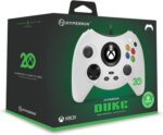 Hyperkin Duke Wired Controller Xbox Anniversary White: controle com fio oficial para Xbox Series X|S, One e Windows 10 - Imagem 6