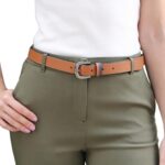 Cinto Feminino Dupla Face Couro Legítimo: versatilidade e elegância em um acessório essencial para compor looks com estilo. - Imagem 9