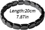 Pulseira de hematita masculina com pedras naturais: estilo, energia e confiança para presentear com intenção. - Imagem 4