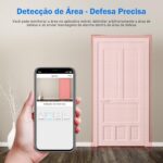 Câmera IP WiFi Interna 4MP: lente dupla, visão noturna, áudio bidirecional e detecção de pessoas e pets. - Imagem 5