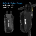 Bolsa para scooter 2L universal: resistente, impermeável e ideal para celular, chaves e reparos no guidão. - Imagem 5