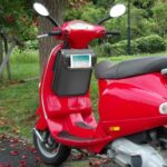 Bolsa para scooter elétrica com suporte de celular, à prova d’água e grande capacidade, ideal para organizar seus itens com segurança - Imagem 4