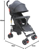 Maxi Baby Carrinho Guarda Chuva LINK: conforto, segurança e praticidade para passeios desde o nascimento até 15 kg. - Imagem 10