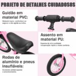 Bicicleta de Equilíbrio Infantil ajustável: leve, segura e ideal para desenvolver equilíbrio e coordenação com diversão. - Imagem 4