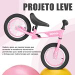 Bicicleta de Equilíbrio Infantil ajustável: leve, segura e ideal para desenvolver equilíbrio e coordenação com diversão. - Imagem 5