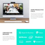 C925e Webcam 1080P HD com foco automático e microfone para chamadas de vídeo e ensino remoto - Imagem 4