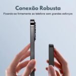 Power Bank 5000mAh Magnético Turbo com Carga Rápida para iPhone XR a 14 Pro Max MagSafe, compacto e portátil. - Imagem 6
