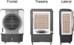 Climatizador Evaporativo 45L Ponente CLI 45 PRO Industrial 210W 127v - Imagem 4