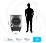 Climatizador Evaporativo 45L Ponente CLI 45 PRO Industrial 210W 127v - Imagem 9
