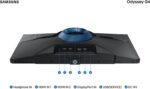 Samsung Odyssey G4 25" 240Hz FHD com 1ms, Gsync e Freesync Premium para jogos competitivos e alta performance. - Imagem 6