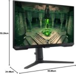 Samsung Odyssey G4 25" 240Hz FHD com 1ms, Gsync e Freesync Premium para jogos competitivos e alta performance. - Imagem 7