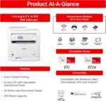 Canon imageCLASS MF284dw: impressora laser 3 em 1 com duplex, 35 PPM e Wi‑Fi para alta produtividade em casa - Imagem 3
