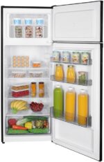 Geladeira EOS 230 Litros Duplex Preto ERV250DP 110V com eficiência A+++ e design compacto para economizar espaço e energia. - Imagem 3