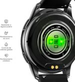 GET Watch Vibe Touch AMOLED 34mm Bluetooth Preto com monitoramento cardíaco e sono para acompanhar sua rotina com mais saúde e performance - Imagem 4