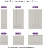 Berço Americano 3 em 1 com Colchão e Cômoda Realeza: versatilidade, conforto e praticidade para o quarto do bebê. - Imagem 7
