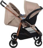 Travel System Burigotto Lui até 22Kg com bebê conforto Materna: conforto, segurança e praticidade para passeios completos. - Imagem 3