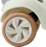 Scooter elétrica infantil Bella T3 6V com LED, música e bagageiro para brincar com estilo e segurança até 30kg. - Imagem 10