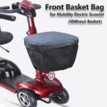 Bolsa de compras frontal impermeável para scooter de mobilidade: protege e mantém seus itens privados com zíper superior. - Imagem 5