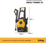 MONDIAL Aqua Power II 1500W: lavadora de alta pressão potente para limpar sujeiras difíceis com praticidade e eficiência. - Imagem 8
