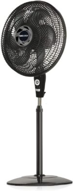 Ventilador de Coluna Mallory Air Timer TS+ Com Controle Remoto 126W, Silencioso, Com Hélice de 6 pás, Auto desligamento programável de até 7 horas - PR-GR - 127V - Imagem 2