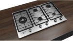 Cooktop 5 bocas Brastemp Gourmand Inox BDK90DR 220V: mesa em inox, duplachama e trempe de ferro fundido para cozinhar com mais eficiência. - Imagem 6