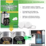 Conjunto 60 Descalcificantes GODREAM: limpeza profunda, remove calcário e prolonga a vida da cafeteira. - Imagem 3