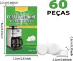 Conjunto 60 Descalcificantes GODREAM: limpeza profunda, remove calcário e prolonga a vida da cafeteira. - Imagem 6