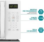 Micro-ondas Philco 20L Branco PMO23B 220V: praticidade, 1100W de potência e funções que facilitam o preparo diário. - Imagem 4