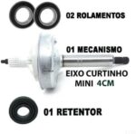 Kit Mecanismo Máquina Lavar Consul Brastemp Eixo Mini Original para reposição segura e durável na sua lavadora - Imagem 5