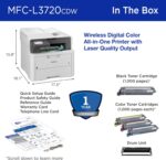 Brother MFC-L3720CDW: multifuncional colorida sem fio com impressão, cópia, digitalização, fax e duplex para sua empresa - Imagem 7