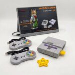 Game Retro Mini Super Nintendo 2 Controles com todos os jogos de SNES para reviver a nostalgia com diversão em dupla. - Imagem 4